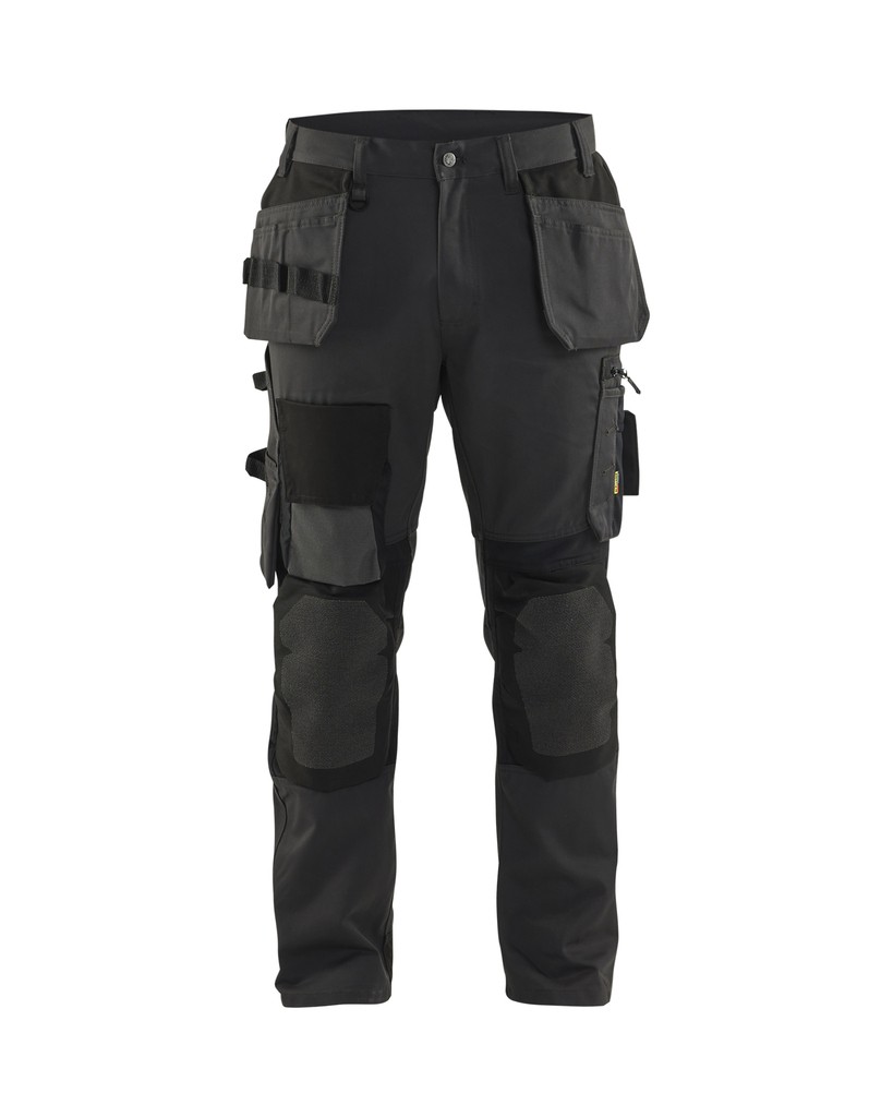 BLAKLÄDER Arbeitshose mit Stretch dunkelgrau/schwarz