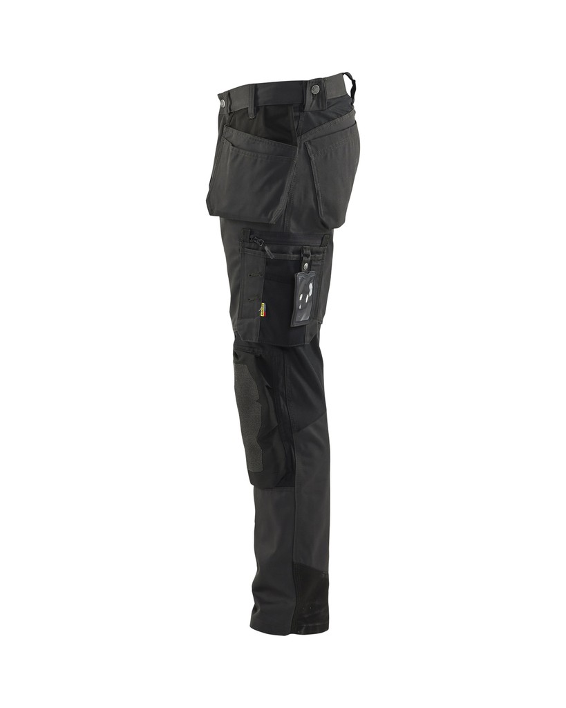 BLAKLÄDER Arbeitshose mit Stretch dunkelgrau/schwarz - Produktbild 2