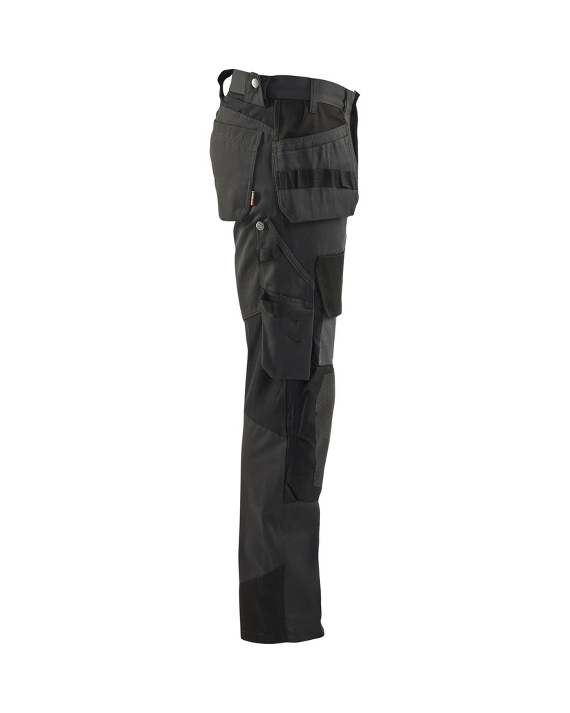 BLAKLÄDER  Arbeitshose mit Stretch dunkelgrau/schwarz