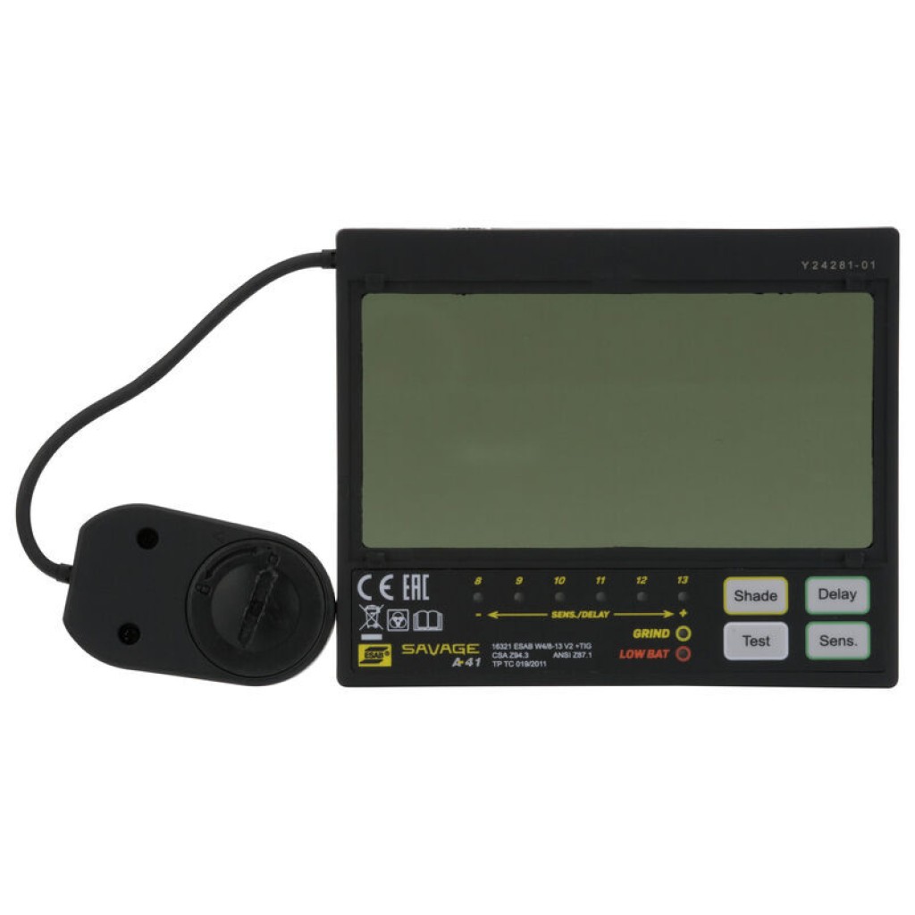 ESAB Automatik-Schweißerhelm SAVAGE A41 / A41 AIR DIN 4 Schutzstufe 8-13 Automa - Produktbild 3