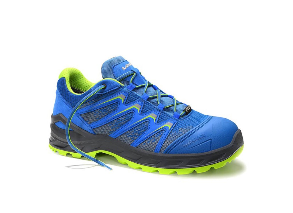 LOWA Sicherheitshalbschuh LARROX Work GTX blue Lo S3 Arbeitsschuh 