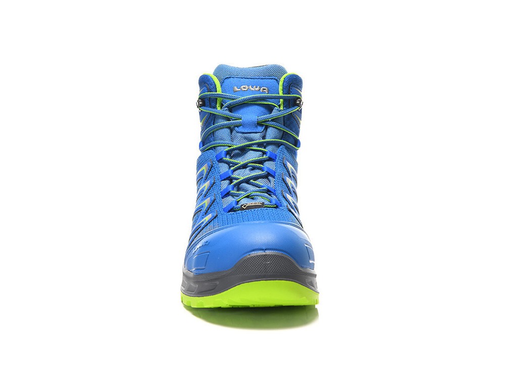 LOWA Sicherheitsschuh hoch LARROX Work GTX blue Mid S3 Arbeitsschuh hoch 