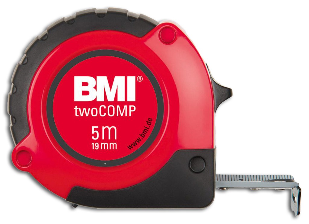 BMI Taschenbandmaß twoCOMP M Nr. 472 Maßband 