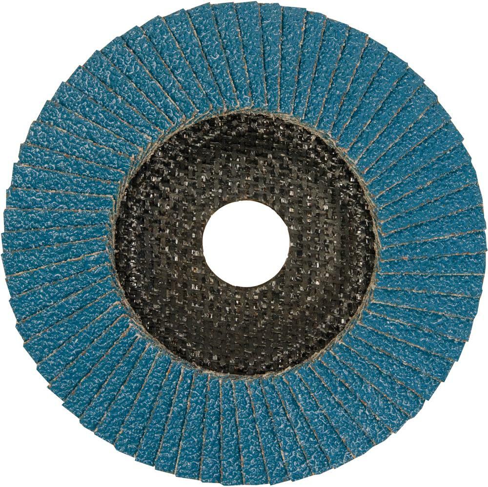 Schleifmopteller Format, 180 Mm Durchmesser, 6° Gewölbt, Körnung 40 (K40) – Für Stahl & Edelstahl