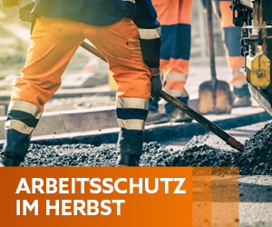 Arbeitsschutz im Herbst