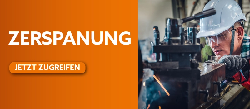 Arbeiter bei Metallarbeiten - zur Themenwelt Zerspanung